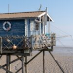 Carrelets vers le Phare Richard